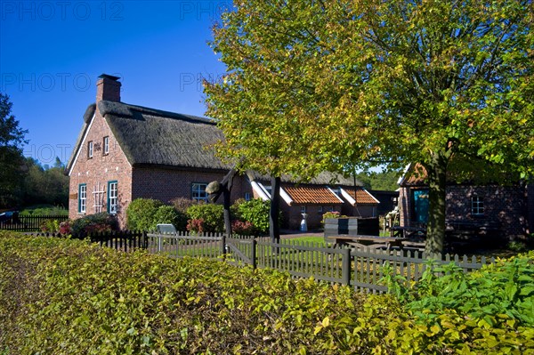 Settlers House in the Peat and Settlement Museum Wiesmoor