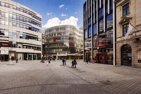 Schadowplatz at the Koe-Bogen in the city centre