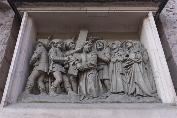 Third Stations of the Cross by Adam Kraft