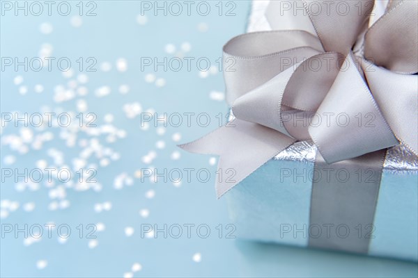 Special gift box with satin bow