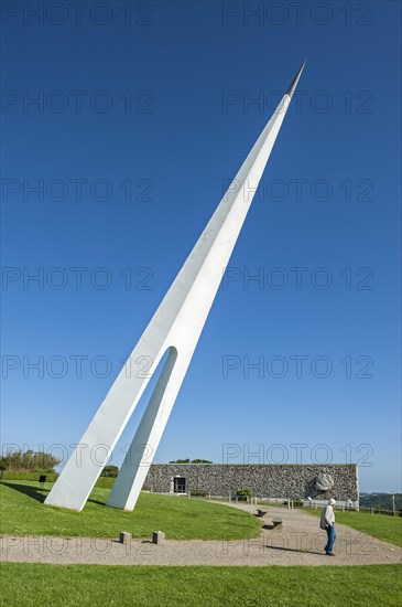 Museum and monument honouring the French aviators Francois Coli and Charles Nungesser who disappeared during an attempt to make the first non-stop transatlantic flight between Paris and New York at Etretat