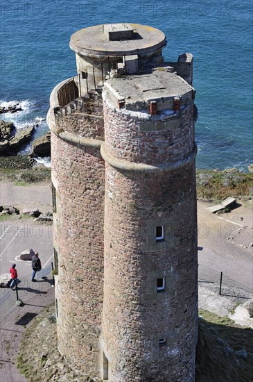 Old 1702 lighthouse built by Vauban at Cap Frehel