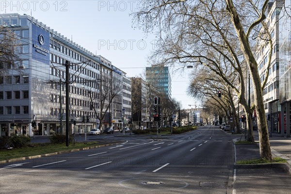 Duesseldorf city centre