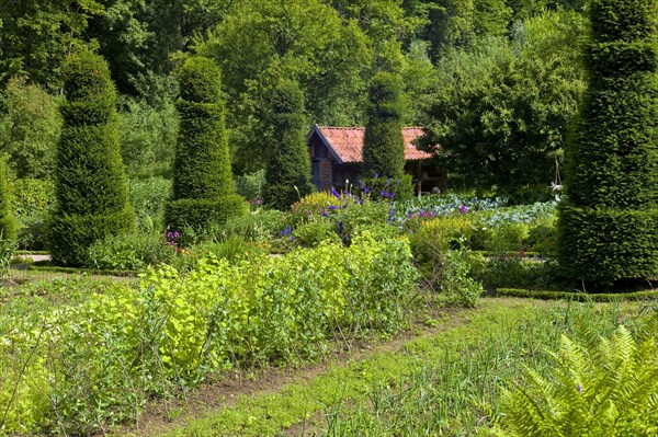 The Osnabrueck Farm in the Westphalian Open-Air Museum Detmold