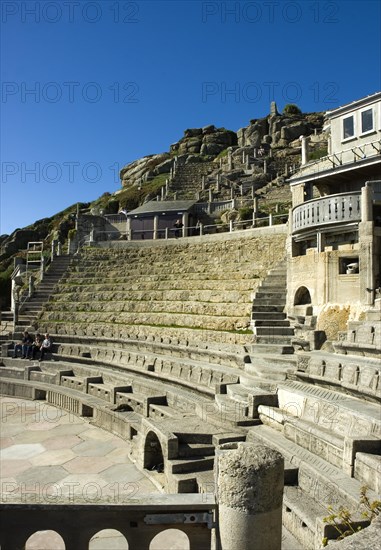 The Minack open air theatre