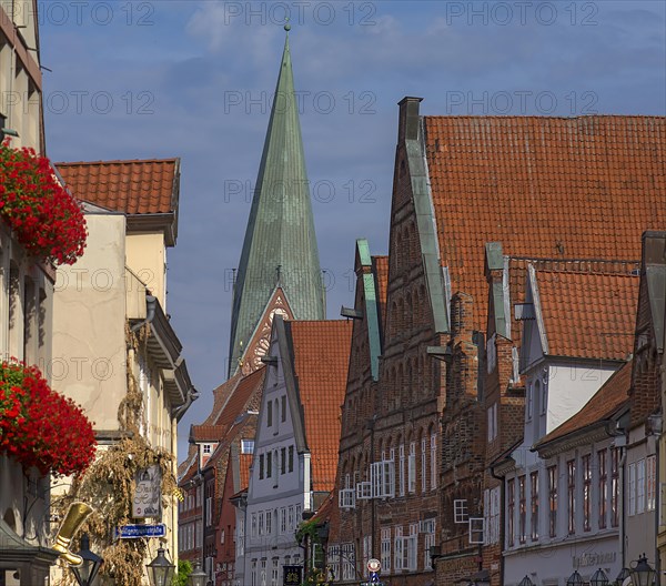 Historic Giebl houses in the old town