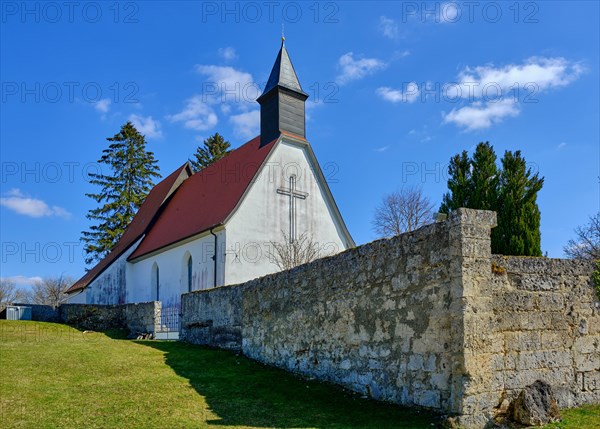 Stephanuskirche deserted village of Gruorn