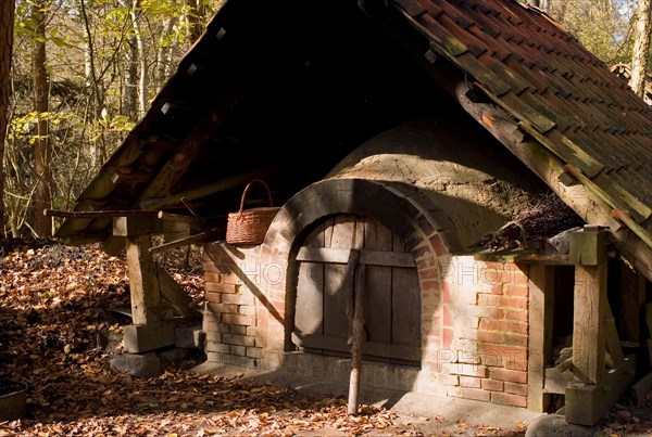 Bread baking house in the Gnarrenburg open-air museum