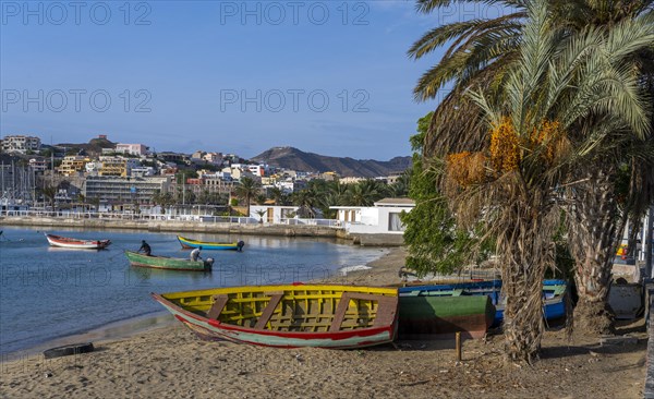 Fishing Boats Sao Vicente Mindelo Cape Verde