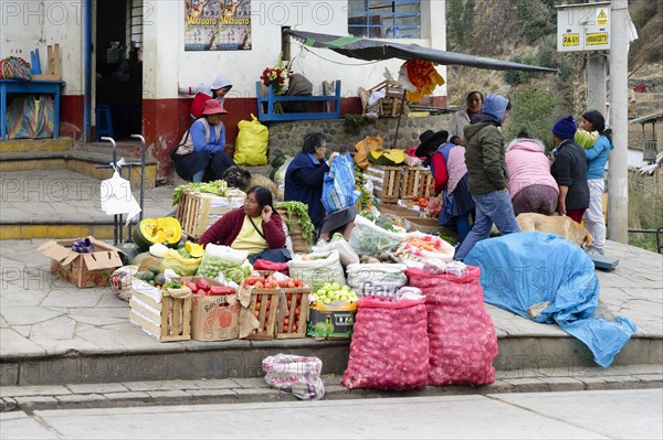 Typical street market