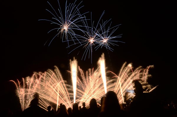 The International Fireworks Competition in Herrenhaeuser Gardens