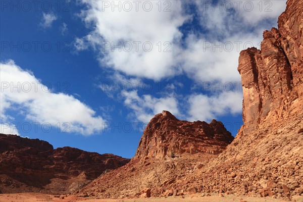 Desert scene at Wadi Rum