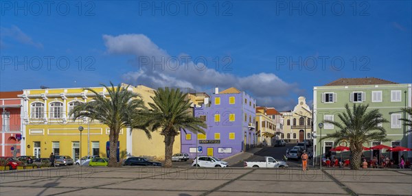 Architecture Square on Sao Vicente Mindelo Cape Verde