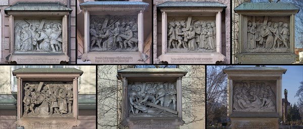 Seven Stations of the Cross by Adam Kraft