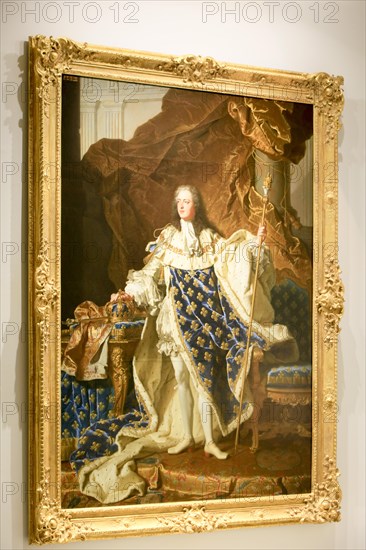 Monumental Painting of King Louis XIV