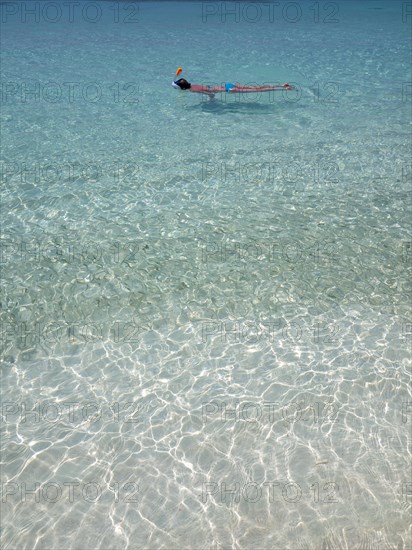 Holiday island in the Maldives