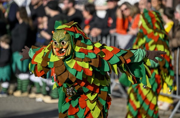 Narrenzunft Friburger Schlossberggeister at the Great Carnival Parade