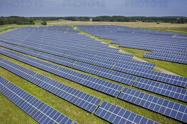 Solar panels of photovoltaic power station
