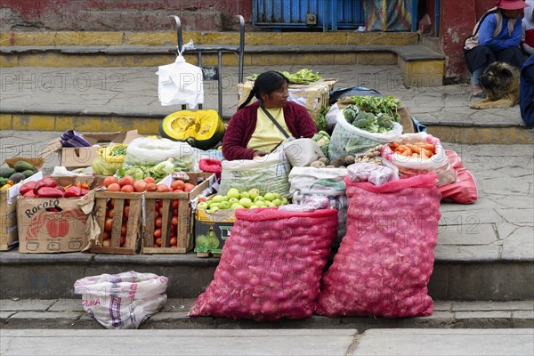 Typical street market