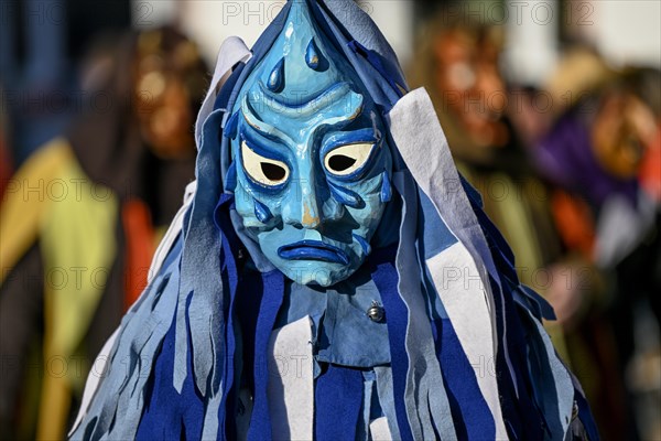 Quellgeister of the Petertaler Narrenzunft of 1906 at the Great Carnival Parade