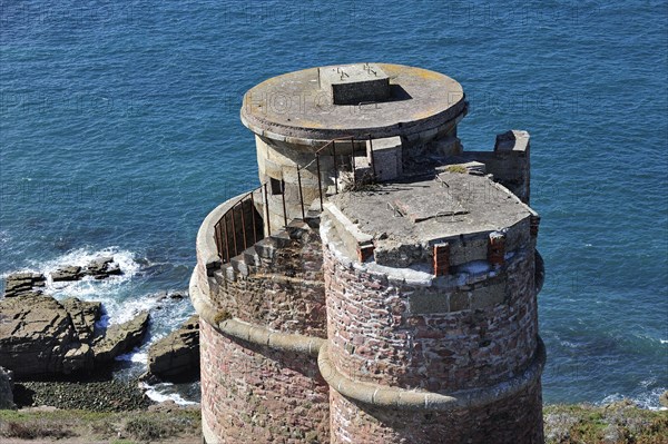 Old 1702 lighthouse built by Vauban at Cap Frehel