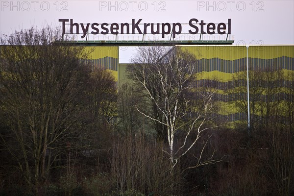 Hot strip slitting line WSA of ThyssenKrupp Steel in Beeckerwerth