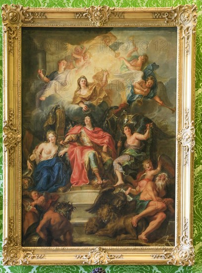 Allegory for the Glory of Louis XIV by Antoine Coypel
