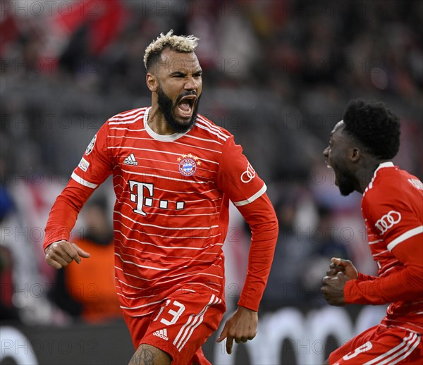 Goal celebration Eric Maxim Choupo-Moting FC Bayern Munich FCB