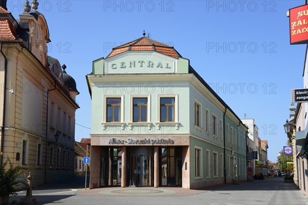 House in the pedestrian zone