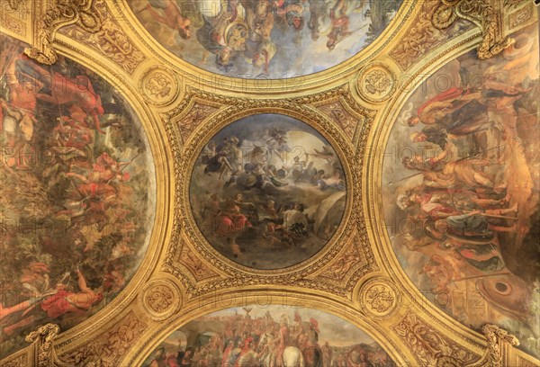 Ceiling painting Salon de Diane