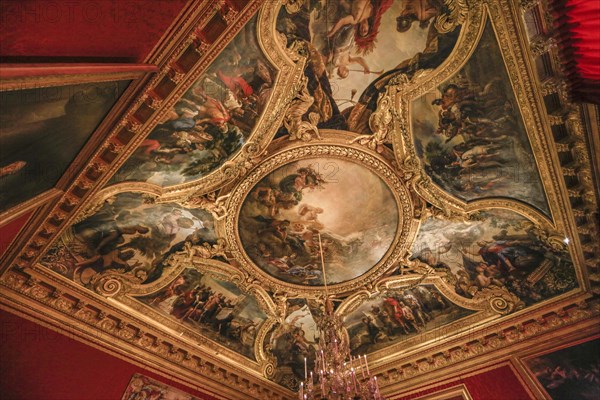 Ceiling Painting Throne Room Salon dApollon