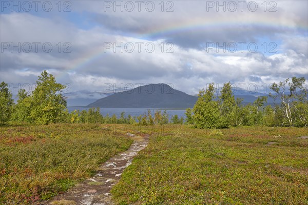 Rainbow in Abisko National Park