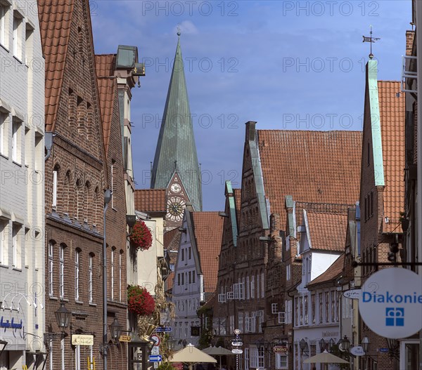 Historic Giebl houses in the old town