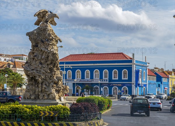 Denkmal Mindelo auf Insel Sao Vicente Kapverden