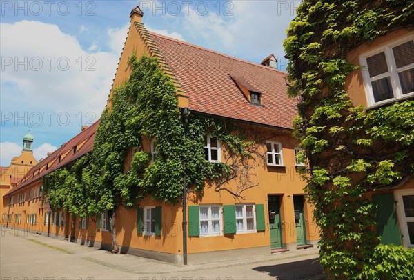 Fuggerei in Augsburg is the oldest existing social settlement in the world