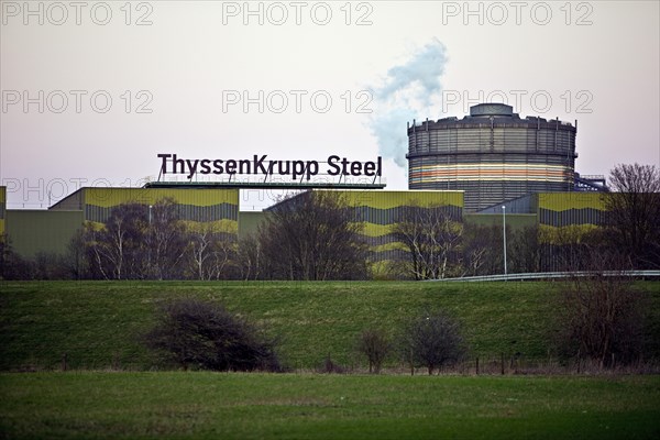 Hot strip slitting line WSA of ThyssenKrupp Steel in Beeckerwerth