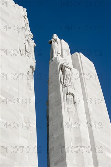 Sculptures at the Canadian National Vimy Memorial