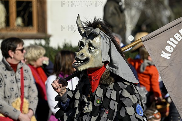 Fools Guild Keltereck-Esel from Wilferdingen at the Great Carnival Parade