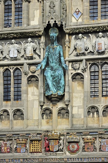 The Christchurch gate entrance to the Canterbury Cathedral in Canterbury