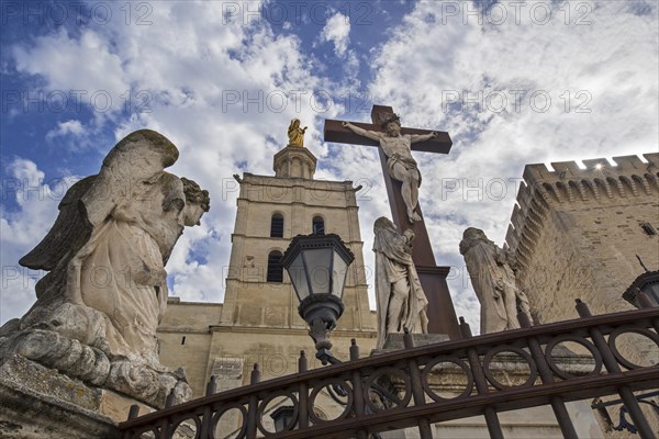 Sculptures of angels