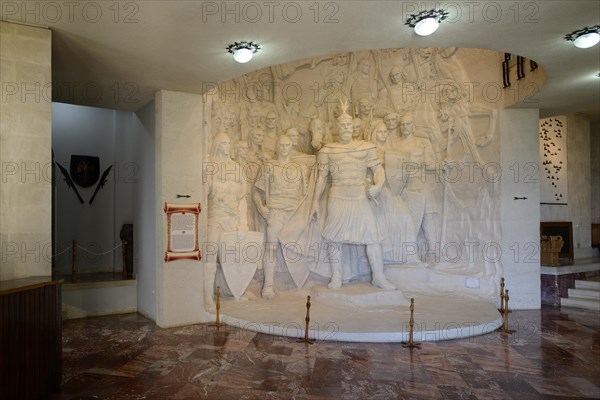 The League of Lezha in the Skanderbeg Museum of the Fortress of Kruja or Kruje