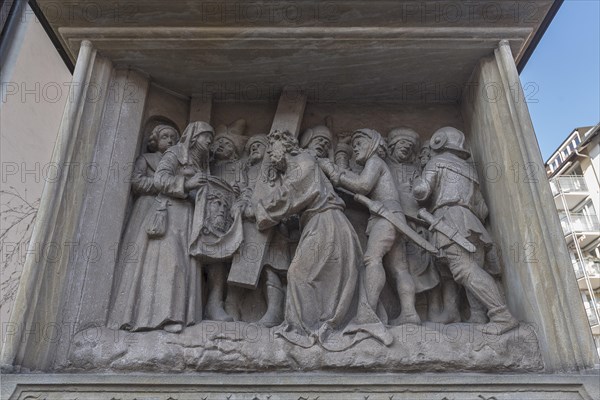 Fourth Stations of the Cross by Adam Kraft