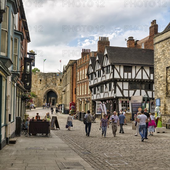 Pedestrians in the Old Town