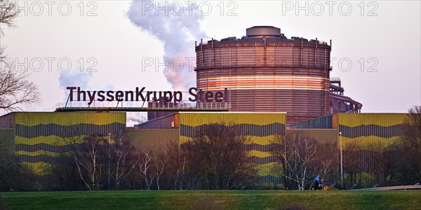 Hot strip slitting line WSA of ThyssenKrupp Steel in Beeckerwerth