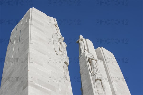 Sculptures at the Canadian National Vimy Memorial