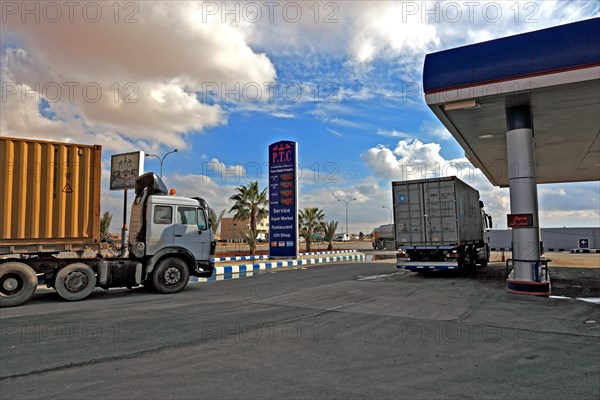 Petrol station in Jordan