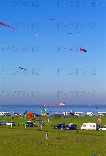 Kite Festival in Otterndorf on the Elbe
