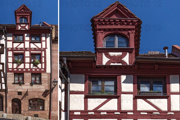 Historic half-timbered house