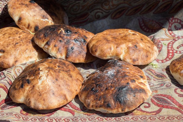 Traditional Turkish style made bread loaf