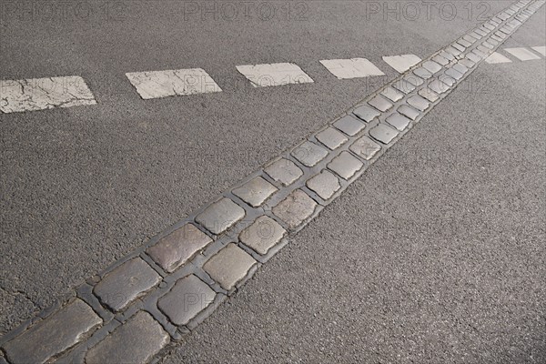 Former course of the Berlin Wall, Potsdamer Platz, Berlin, Germany, Europe